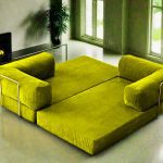 مبل شاه نشین مدرن تخت شو چند منظوره با تشک فوم سرد 42