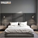 دکوراسیون داخلی اتاق خواب 12 متری منزل به همراه سرویس خواب و تشک و بالش - https://uniquehome.ir