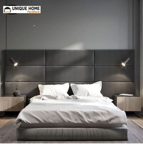 دکوراسیون داخلی اتاق خواب 12 متری منزل به همراه سرویس خواب و تشک و بالش - https://uniquehome.ir