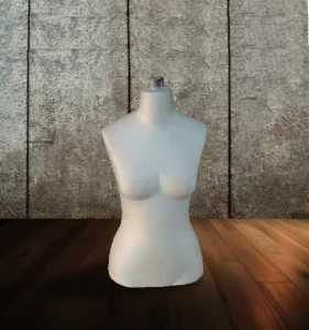 مانکن خیاطی نیم تنه ساخته شده با فوم سرد و سوزن خور مناسب خیاطی لباس