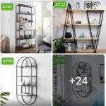 کلکسیون استند ویترینی و شلف دیواری | کتابخانه و قفسه دکوری مدرن