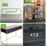 کلکسیون کنسول مدرن چوبی و فلزی | ساده و شیک